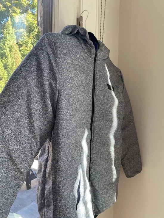 Roots Purple Reversible Puffer Jacket with Hood Youth Girls XL - Picture 6 of 6